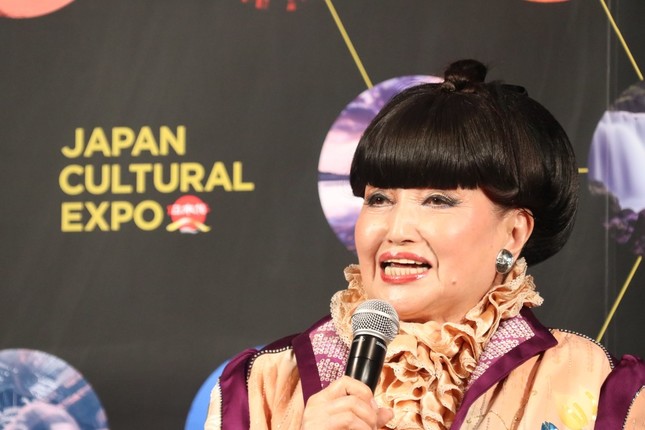 日本博広報大使に就任した黒柳徹子さん
