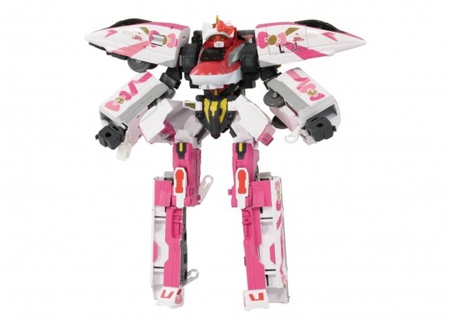 ロボットに変形するプラレールになった