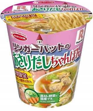 春らしい彩りの和風ちゃんぽん