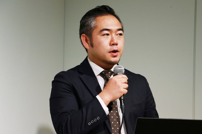 気仙沼水産資源活用研究会の佐藤俊輔会長