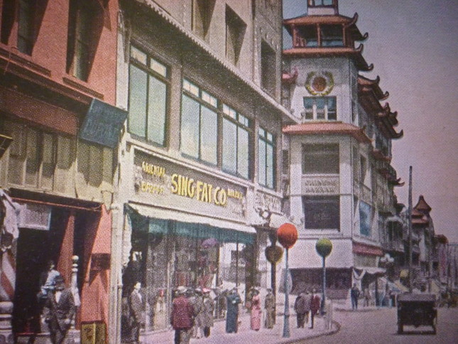 クライスラーが『中国の太鼓』を作曲した1910年頃のサンフランシスコの中華街の様子