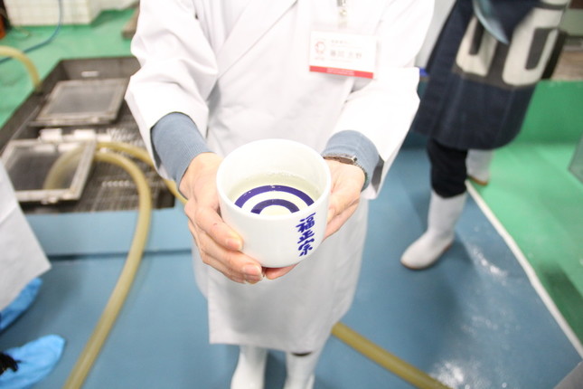 搾りたての日本酒の味は格別