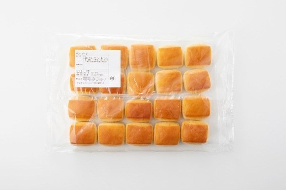 「パン・オ・レ（20個入り、税込￥897）」のパッケージ