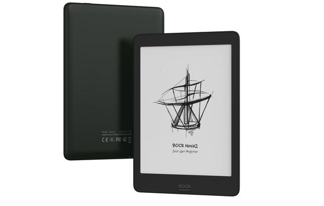 読書にも最適なE-inkディスプレー搭載