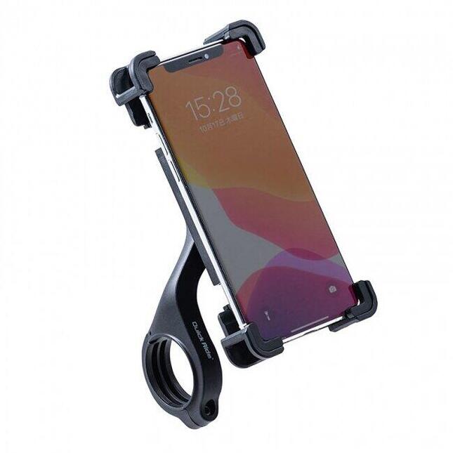 自転車に取り付け可能なスマートフォンホルダー