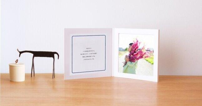 写真と感謝の気持ちを添える父の日ギフト