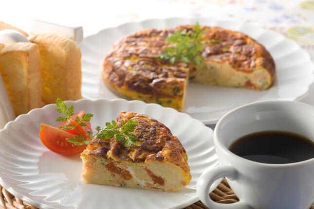 「北海道じゃがマッシュ」を使用したポテトオムレツ（画像5）