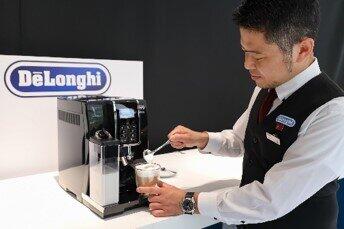 デロンギ公認のバリスタ阿部圭介氏