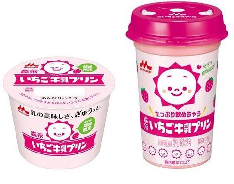 ロングセラー いちご味の 森永牛乳プリン 25周年記念の２品 J Cast トレンド