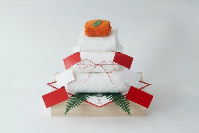 タオルで手作り鏡餅