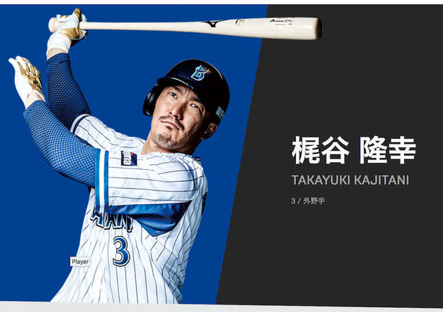 巨人入りが報じられた梶谷隆幸外野手（画像は横浜DeNAベイスターズ公式サイトから）