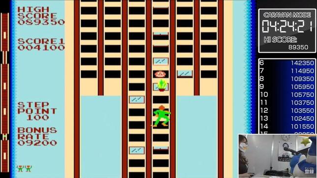 「アーケードアーカイブス　クレイジー・クライマー」(c)2014 HAMSTER Co.