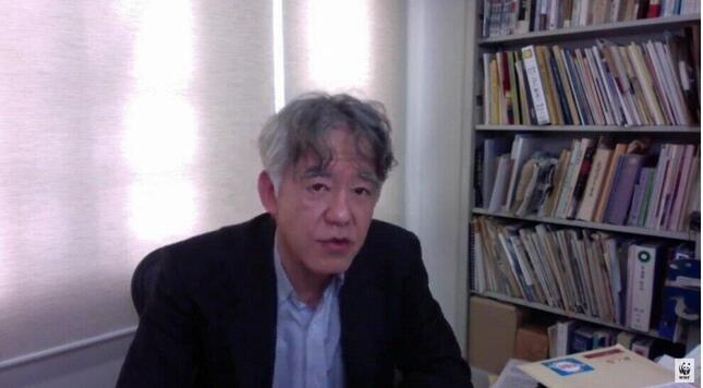 長崎大学熱帯医学研究所教授の山本太郎氏（提供：WWFジャパン）