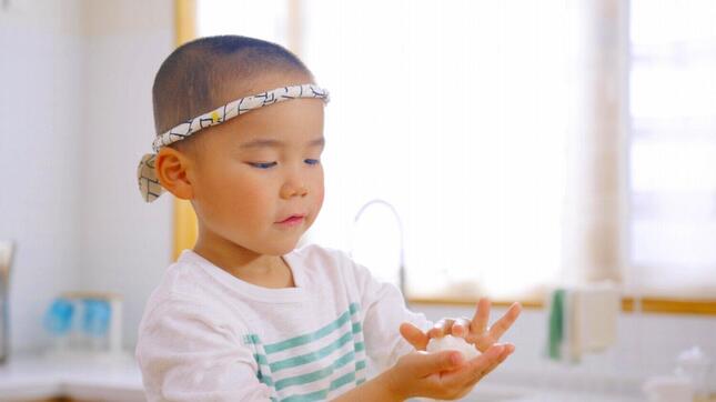 「握り寿司」編に登場する、きゅうたさん 