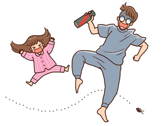 風呂場にゴキブリが出た！どうする