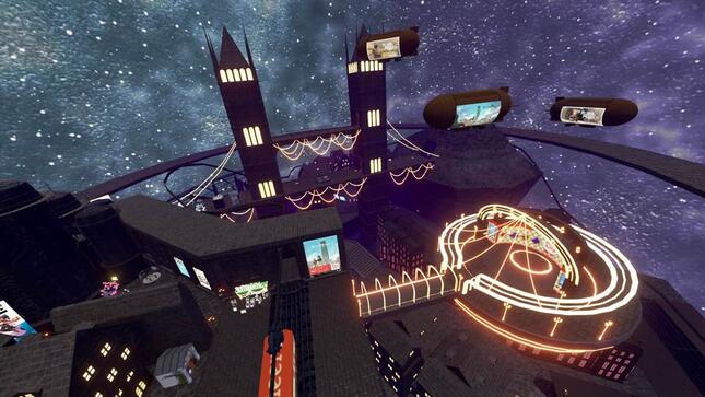 西洋の夜のお祭りをイメージした華やかなWorldデザイン