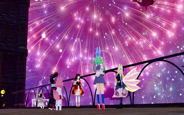 会期後半はWorld内を走るモノレールに乗車できるほか、大きな打ち上げ花火など、楽しめる会場ギミックの謎が明かされるとか？