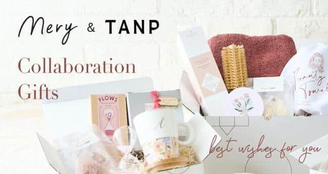 MERY&とTANPとのコラボレーションギフトセットBOX