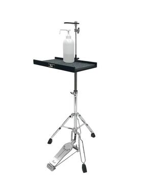 「ペダル式」消毒液スタンド・H-830／BST（パール楽器製造の提供）