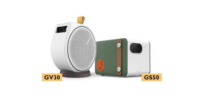 どこでも持ち運んで大画面投映が可能　スペックで選べる2モデル