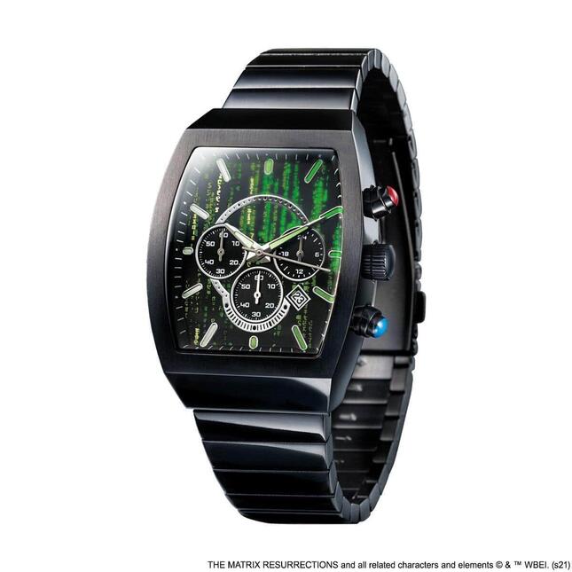 「マトリックス」最新作公開記念！クロノグラフモデルの腕時計登場
