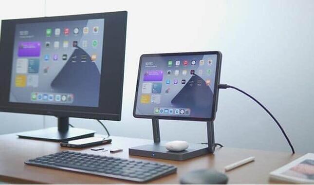 iPadがデスクトップPCに変身！マルチに活躍できるiPadスタンド