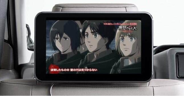 タクシーアプリ「S.RIDE」で呼べる「進撃のタクシー」