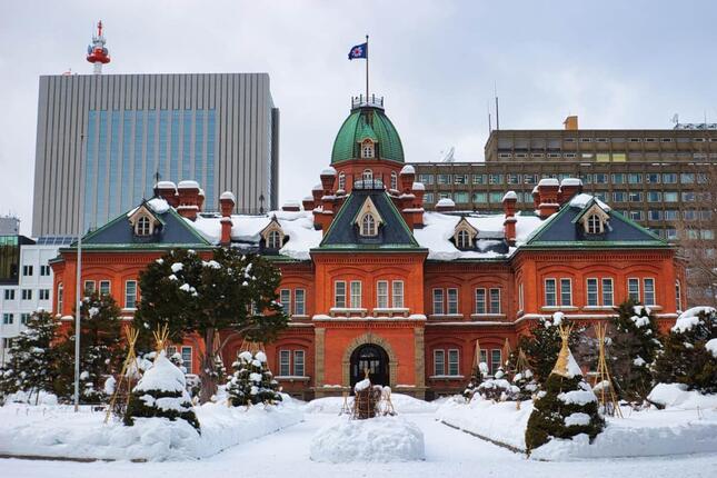 札幌も雪に埋もれる・北海道庁旧本庁舎（画像はイメージ）
