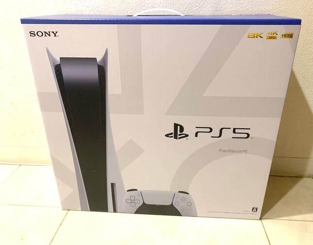 新品未使用　PS5  プレイステーション5　　※GEO購入