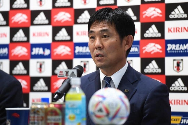 サッカー日本代表の森保一監督は7月13日、会見でE-1選手権の代表メンバーを発表した　(C)JFA 