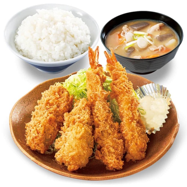 「秋の海鮮フライ定食」は759円（税込）