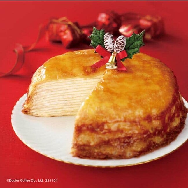 ドトールらしいクリスマスケーキ