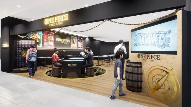 「ONE PIECEカードゲーム 公式ショップ」京都店は11月2日にオープン　（画像はバンダイナムコアミューズメントの10月26日付リリースから）