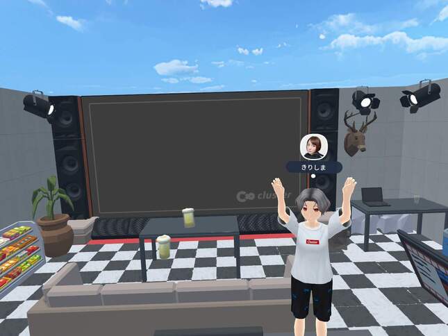 フリーランス声優の桐島ゆかさんが、clusterで理想の部屋作りに挑戦