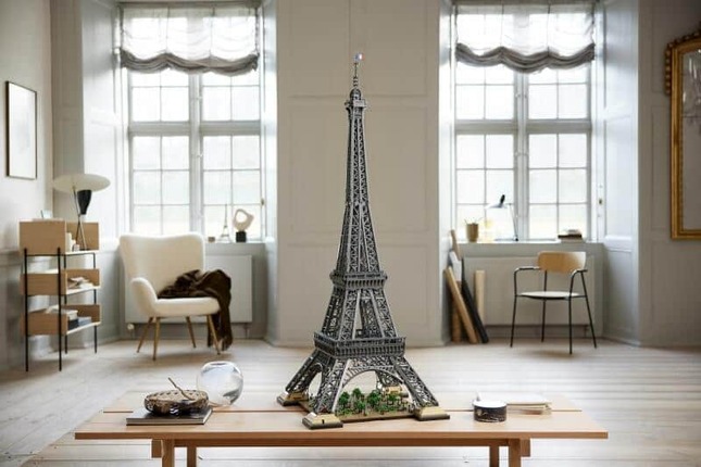 パリの象徴「エッフェル塔」をその手で　1万ピース超で作り応え満点