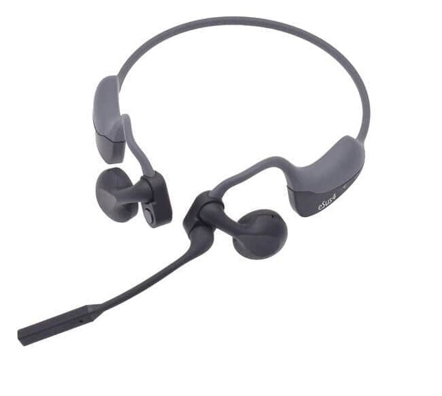 ノイズキャンセル機能付きのブームマイク搭載