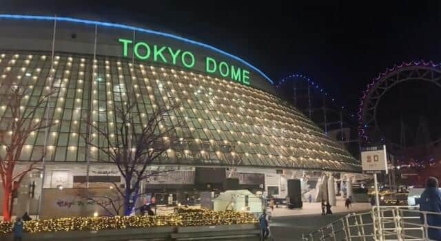 侍ジャパンが1次ラウンドを戦っている東京ドーム