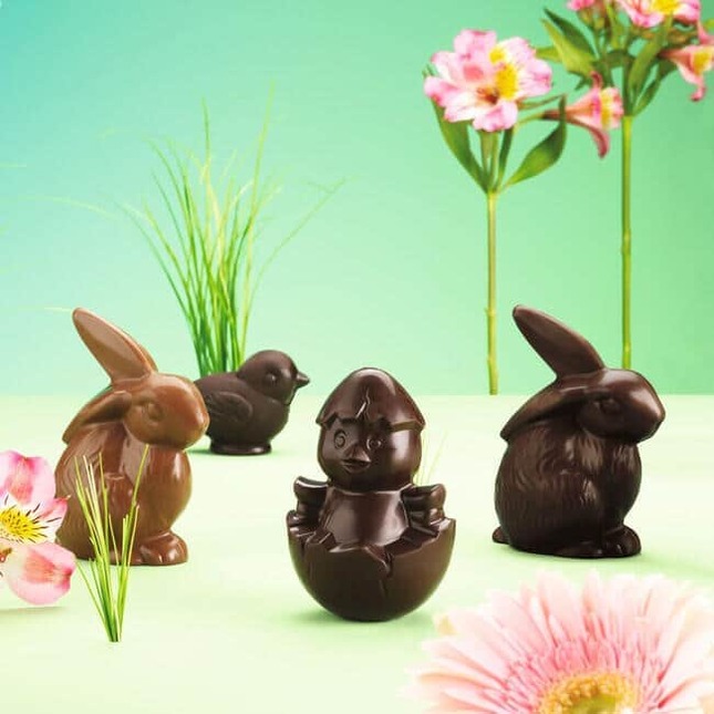 ヨーロッパでは、店頭にエッグやバニー型のチョコレートが並ぶことは、春の訪れを感じさせる⾵物詩になっている