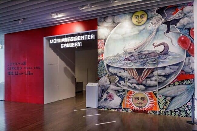 貴重な原画で彩られたサーカスの空間