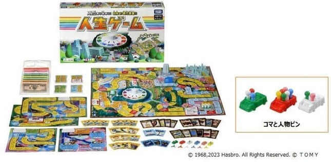 人物ピンがカラフルに
