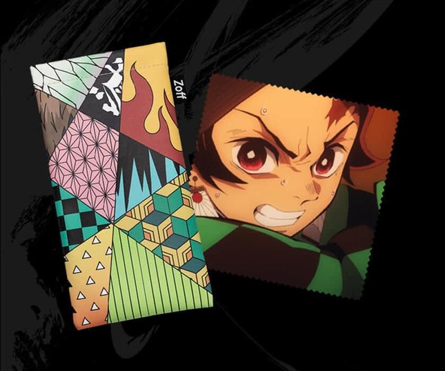 共通オリジナルケース＆メガネ拭きセット