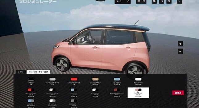 「日産サクラ」　カラーを自由に選んで雰囲気をつかむ