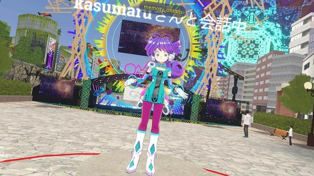 東映アニメーション「ONN’ON STUDIOS」公式キャラクター「メモリ」を使ったAI搭載アバター