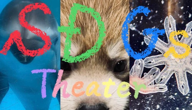 プログラム内では、実際に生きものにごはんをあげたり、さわったりすることができる