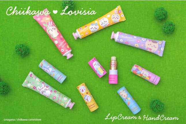 Lovisiaちいかわ大集合ハンドクリーム