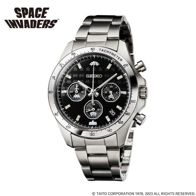 「スペースインベーダー」の世界観を余すところなく詰め込んだクールなデザイン