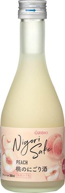 デザート感覚で楽しめるフルーツにごり酒にピーチフレーバーを追加