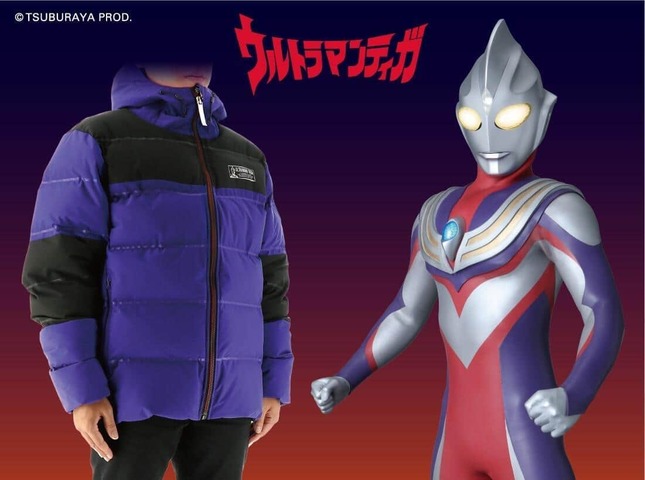 ウルトラヒーローたちが寒さから守ってくれる