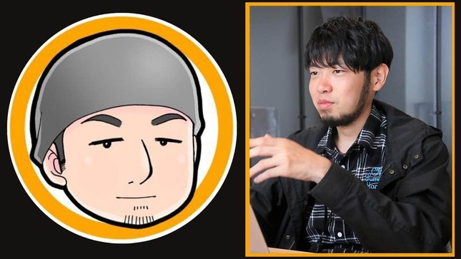 （左から）まいきーさん、「Studio No.9」の漫画編集者・遠藤さん