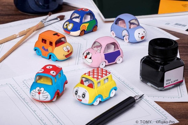 藤子・F・不二雄さんが残した愛らしいキャラたちが「ドリームトミカ」に